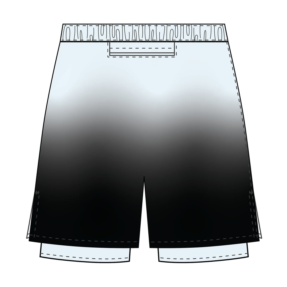 Boys & Mens SAF Logo Ombre 2-1 Compression Short