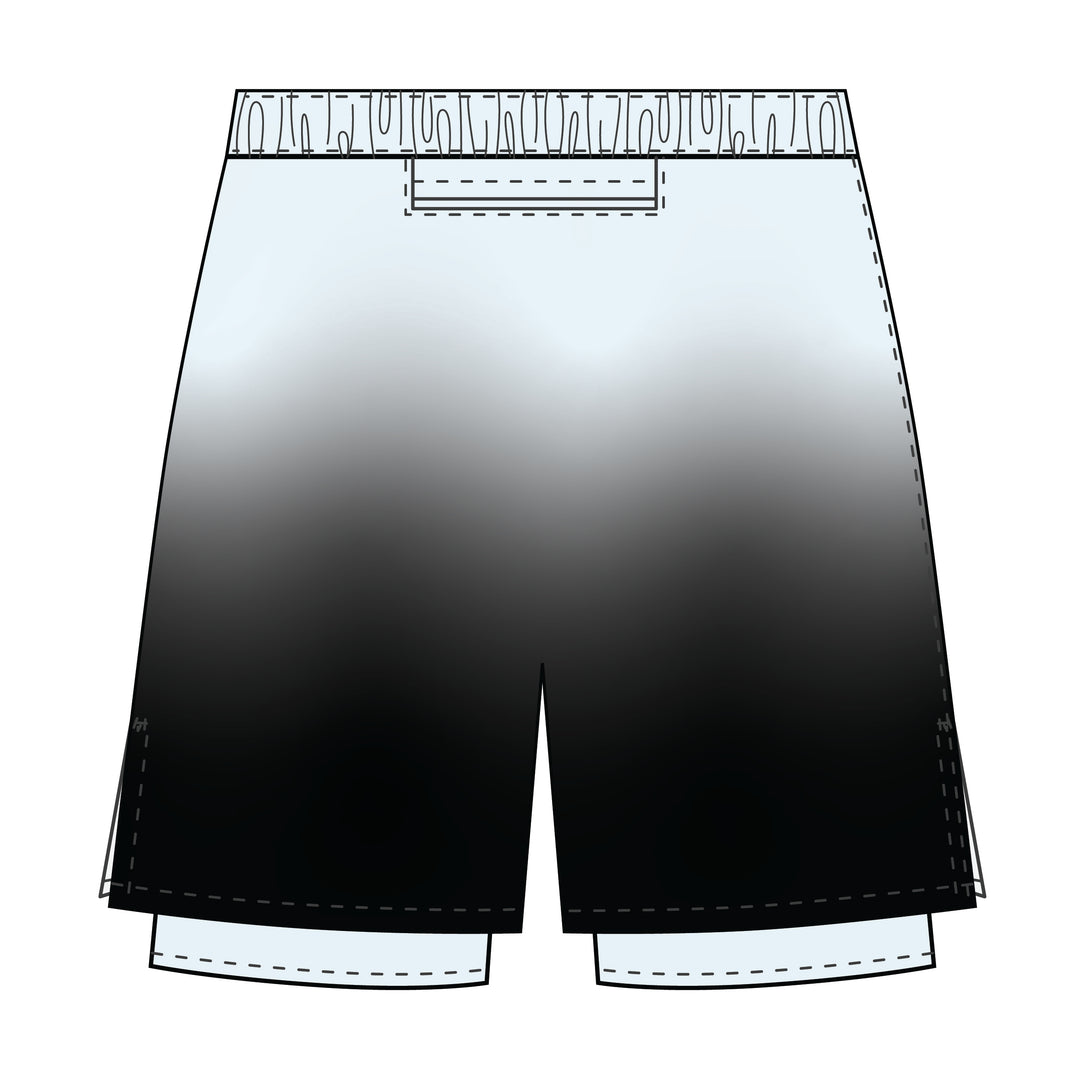 Boys & Mens SAF Logo Ombre 2-1 Compression Short