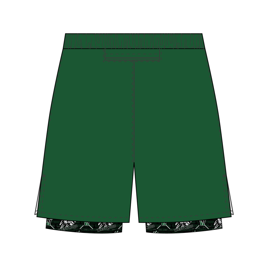 Boys & Mens Westwood Lacrosse 2-1 Compression Short