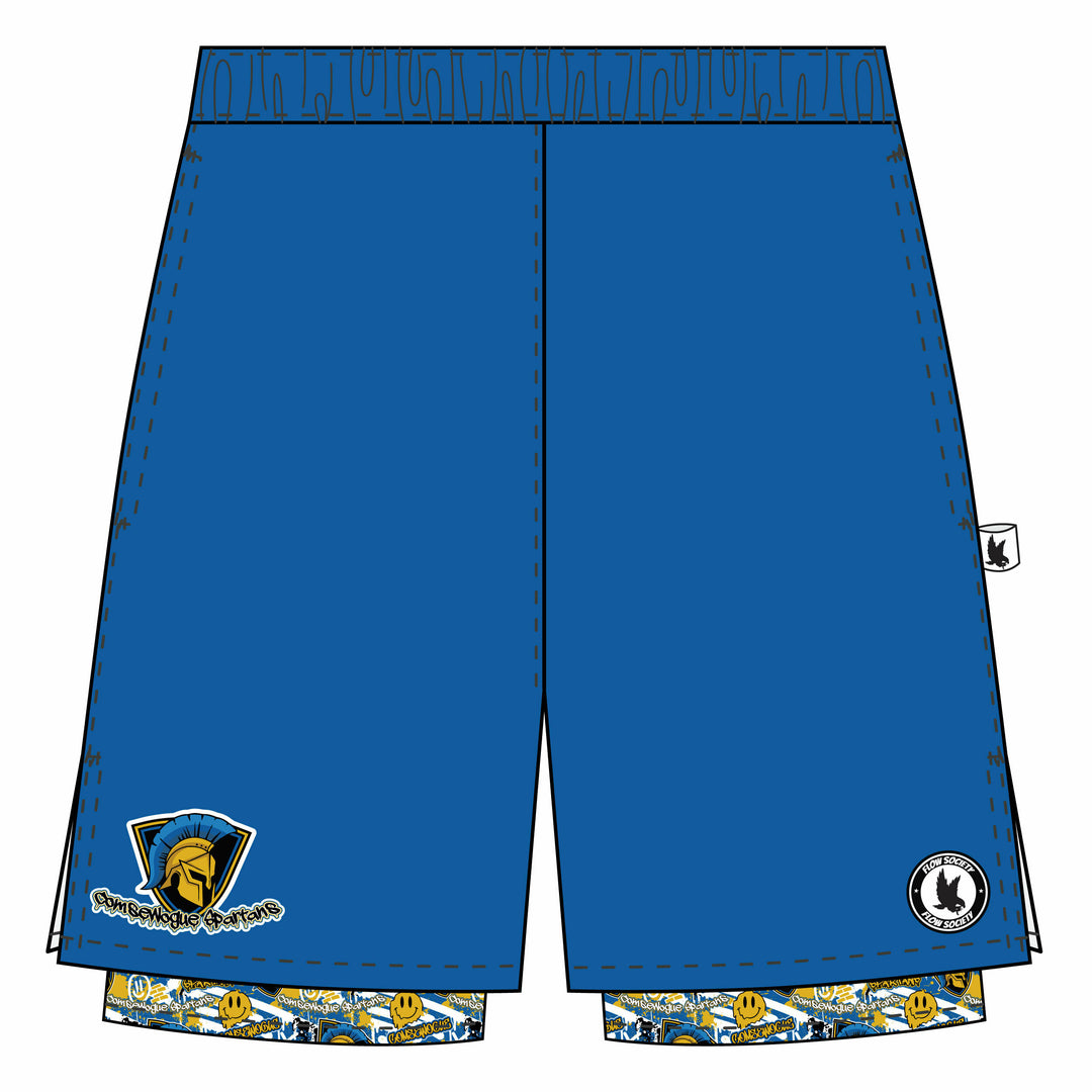 Boys & Mens Comsewogue Spartans 2-1 Compression Short