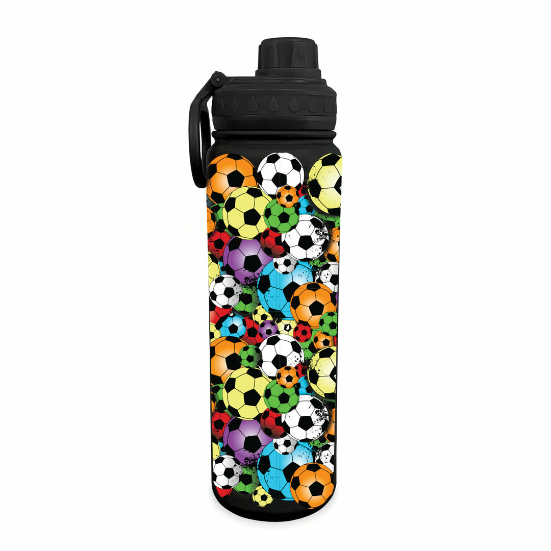 Flowsport Soccer 24oz Stainless Steel Water Bottle