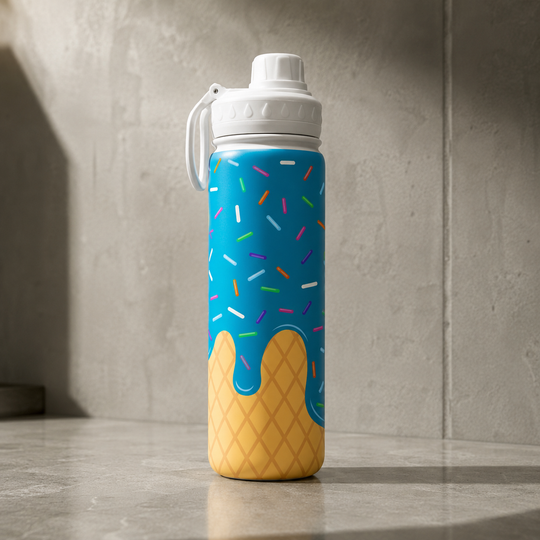 Flow Scoop 24oz Stainless Steel Water Bottle - 2 colors!