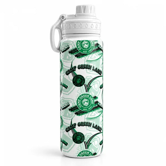 Camp Green Lane 24 oz Stainless Steel Water Bottle - 2 colors