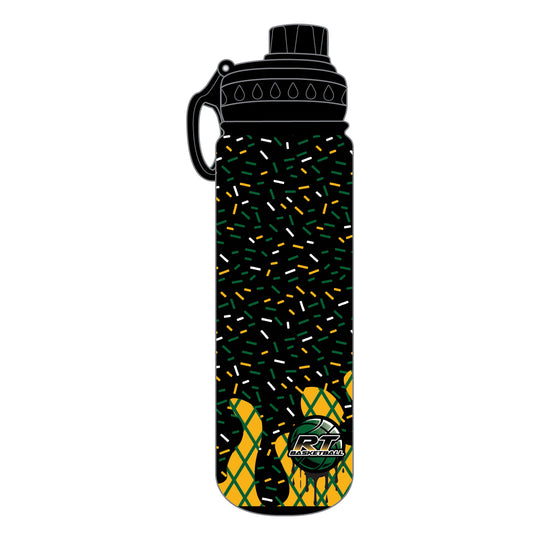 RT Basketball Ice Cream Drip 24 oz Stainless Steel Water Bottle