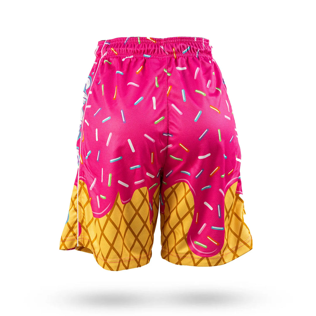 Boys Flow Scoop Short Pink
