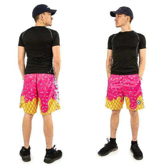 Boys Flow Scoop Short Pink