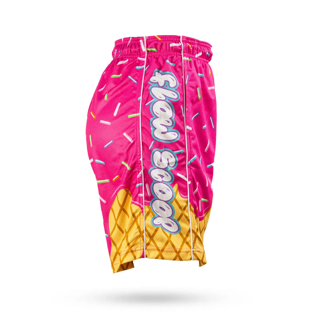 Boys Flow Scoop Short Pink