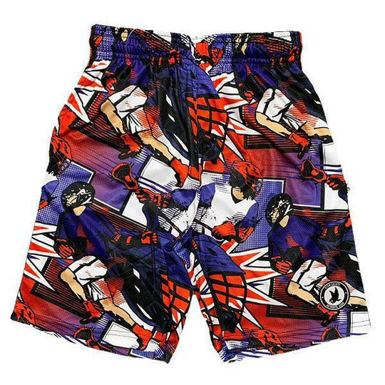 Mens Lax Comic Attack Short