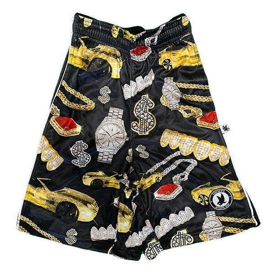 Mens Bling Society Attack Short