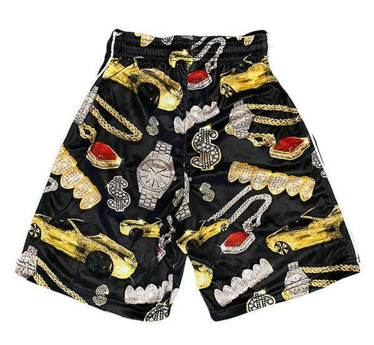 Mens Bling Society Attack Short