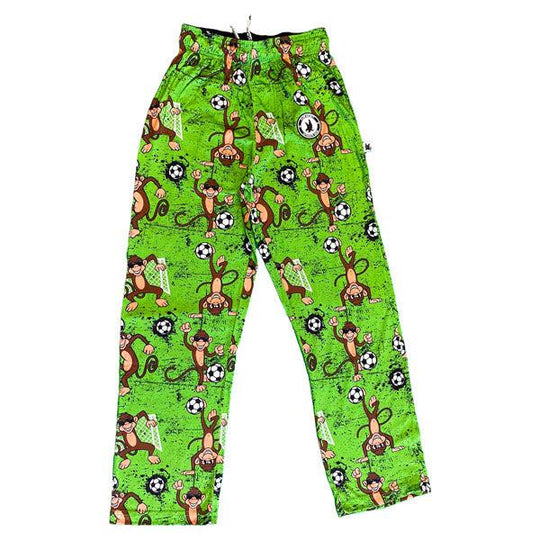 Youth & Adult Soccer Monkey League Lounge Pants