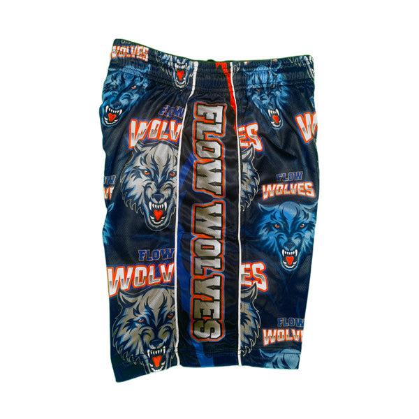 Boys Wolves Mascot Short