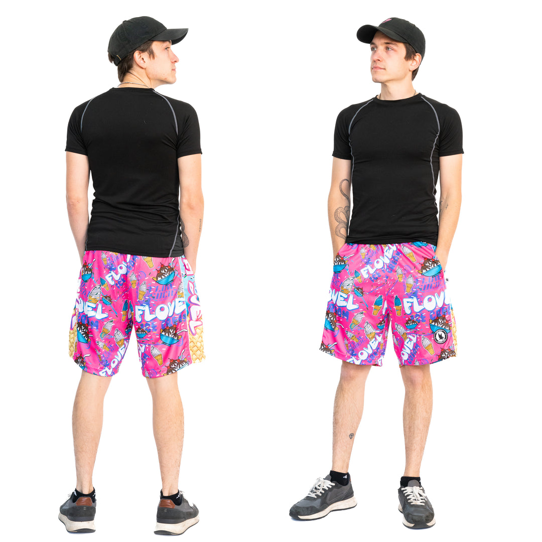 Boys Flovel Ice Cream Short