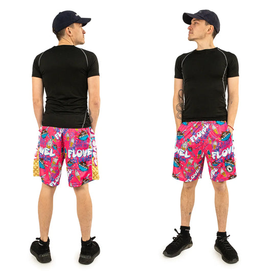Mens Flovel Ice Cream Short