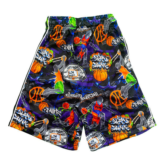 Boys Graffiti Streetball Short