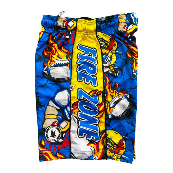 Mens Fire Zone Football Short