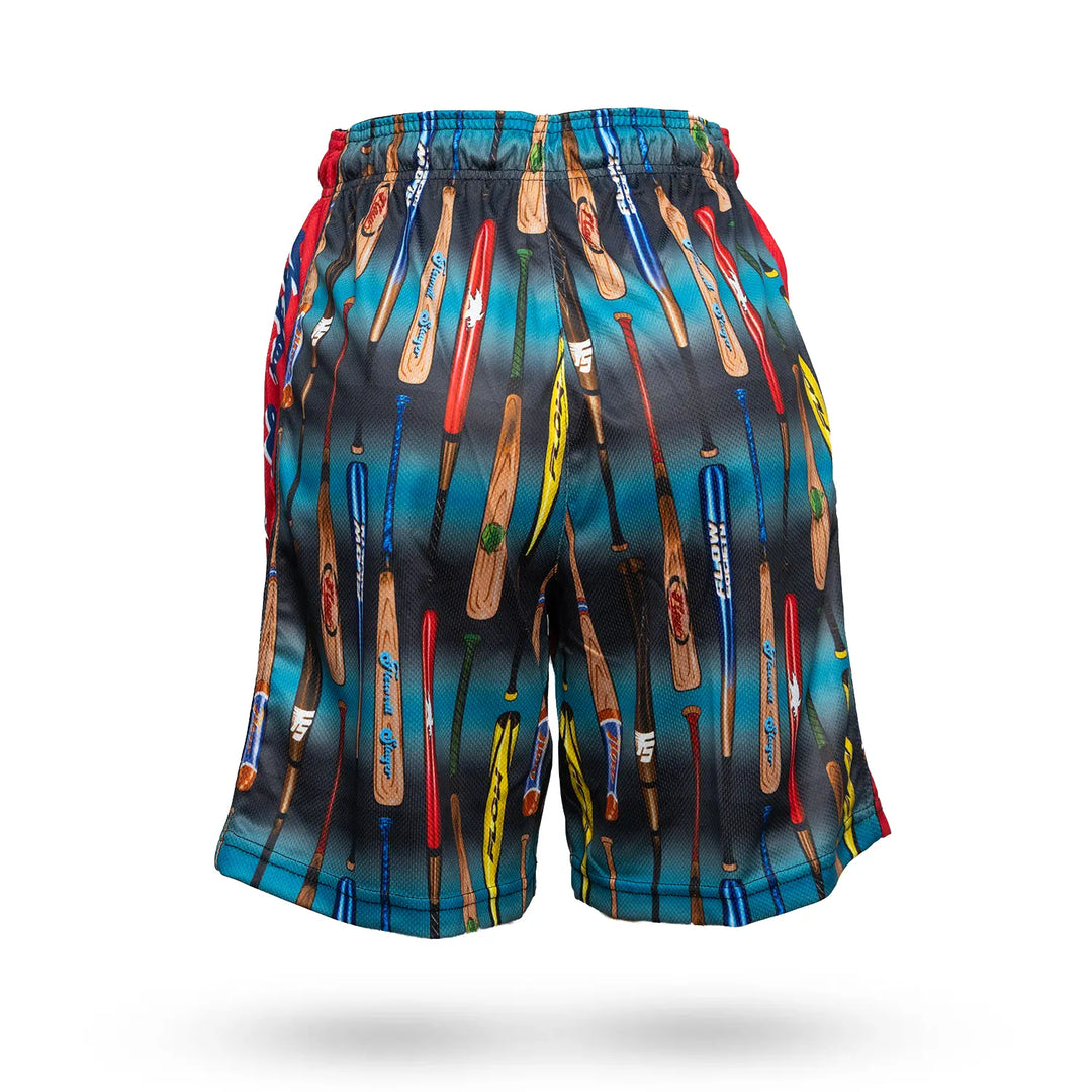 Boys Baseball Bat Flow Short