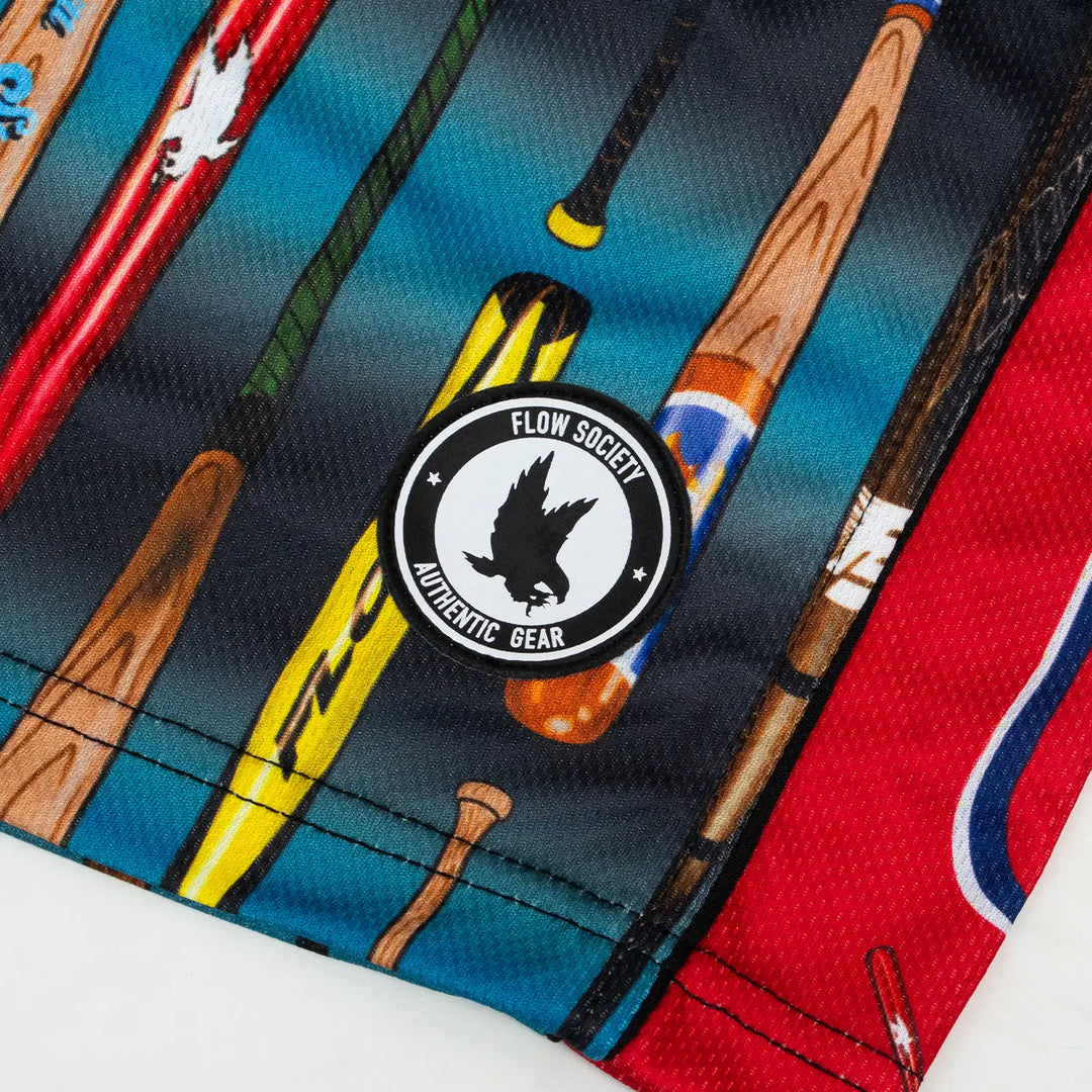 Boys Baseball Bat Flow Short