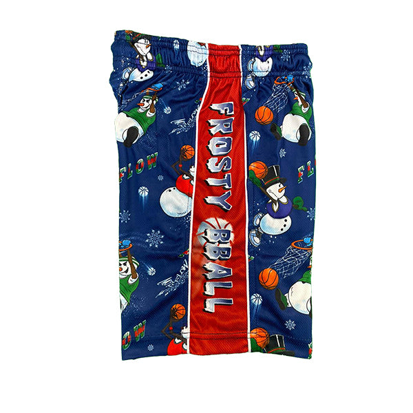 Boys Snowman Frosty Bball Short