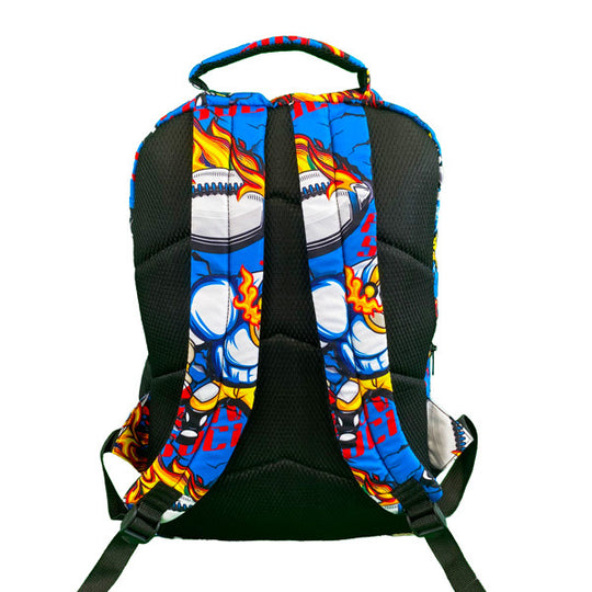 Fire Zone Football Backpack