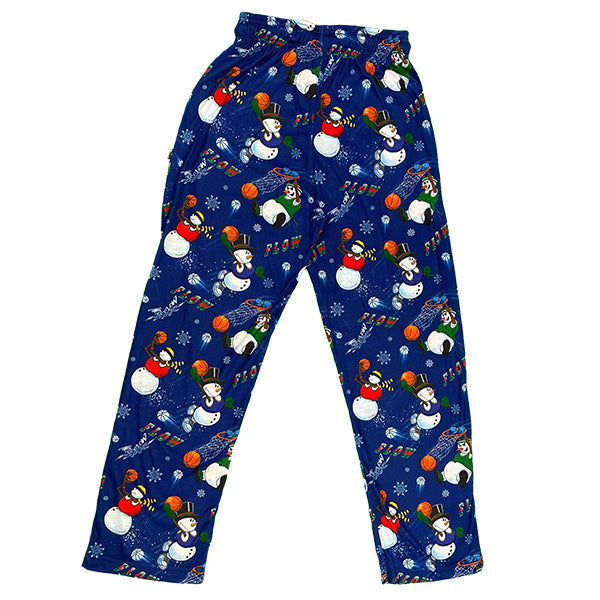 Youth & Adult Snowman Frosty Bball Lounge Pant