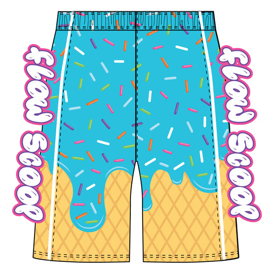 Boys Flow Scoop Short - 2 colors & lengths!