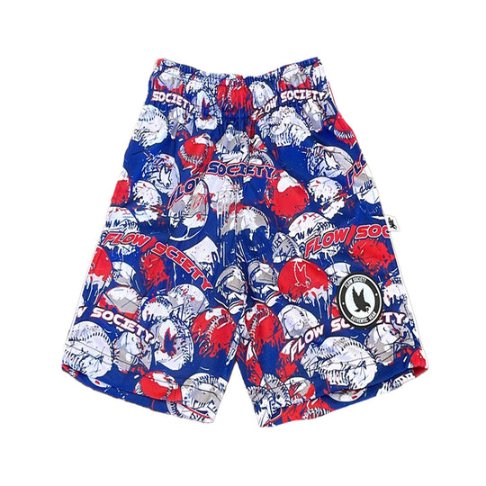 Mens Baseball Splatter Short