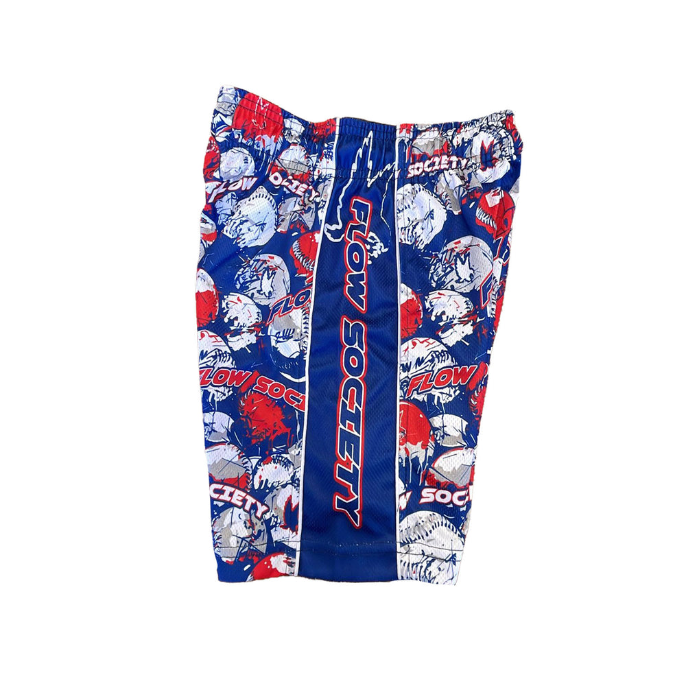 Mens Baseball Splatter Short
