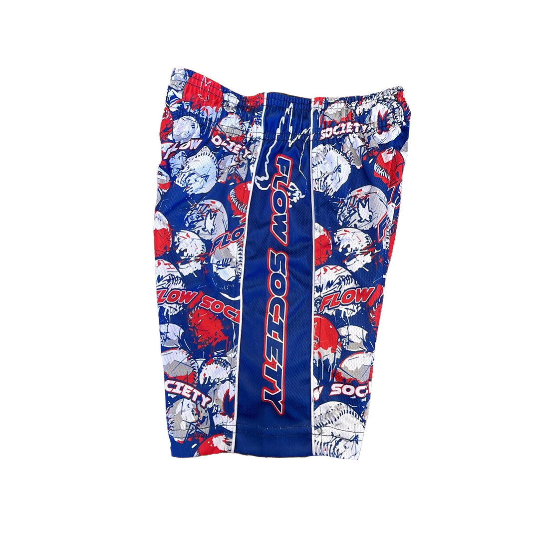 Mens Baseball Splatter Short