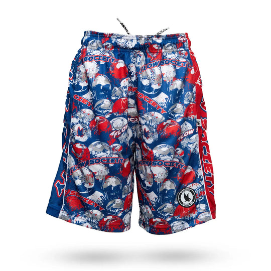 Boys Baseball Splatter Short