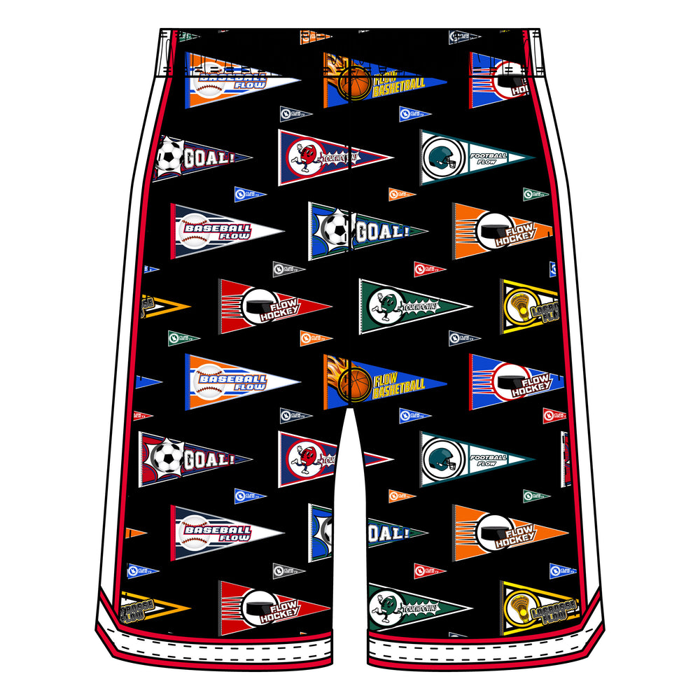 Boys Sports Flags Short