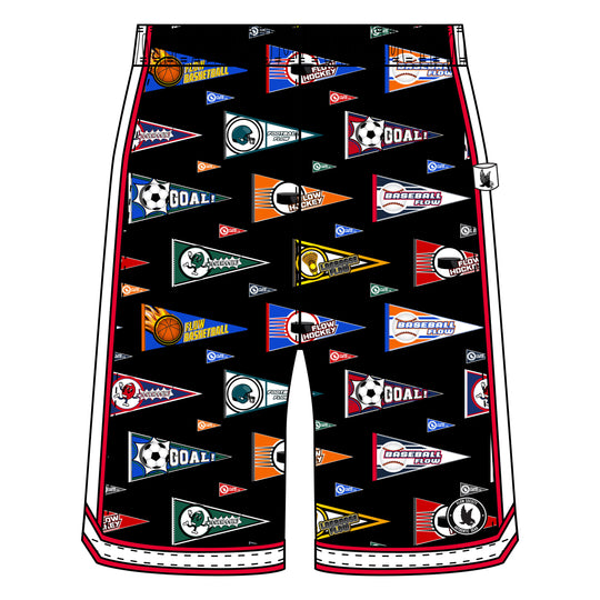 Boys Sports Flags Short