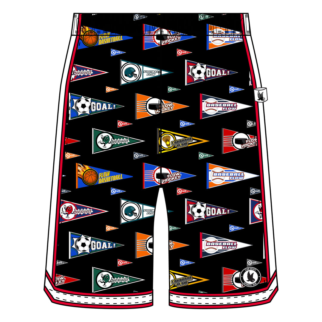 Mens Sports Flags Short