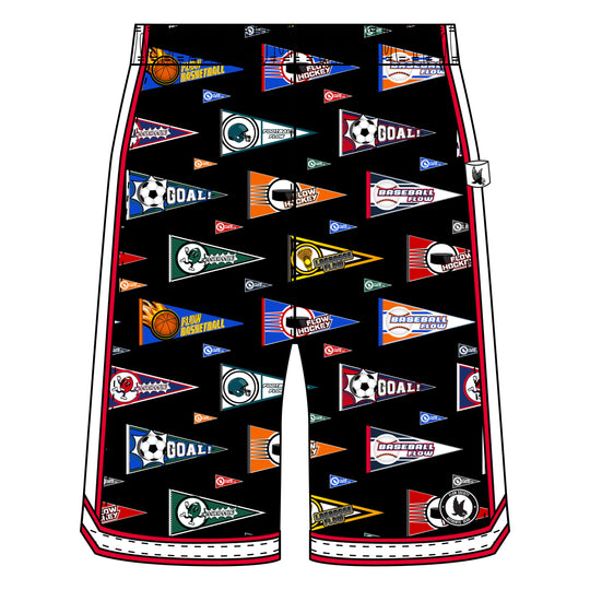 Mens Sports Flags Short