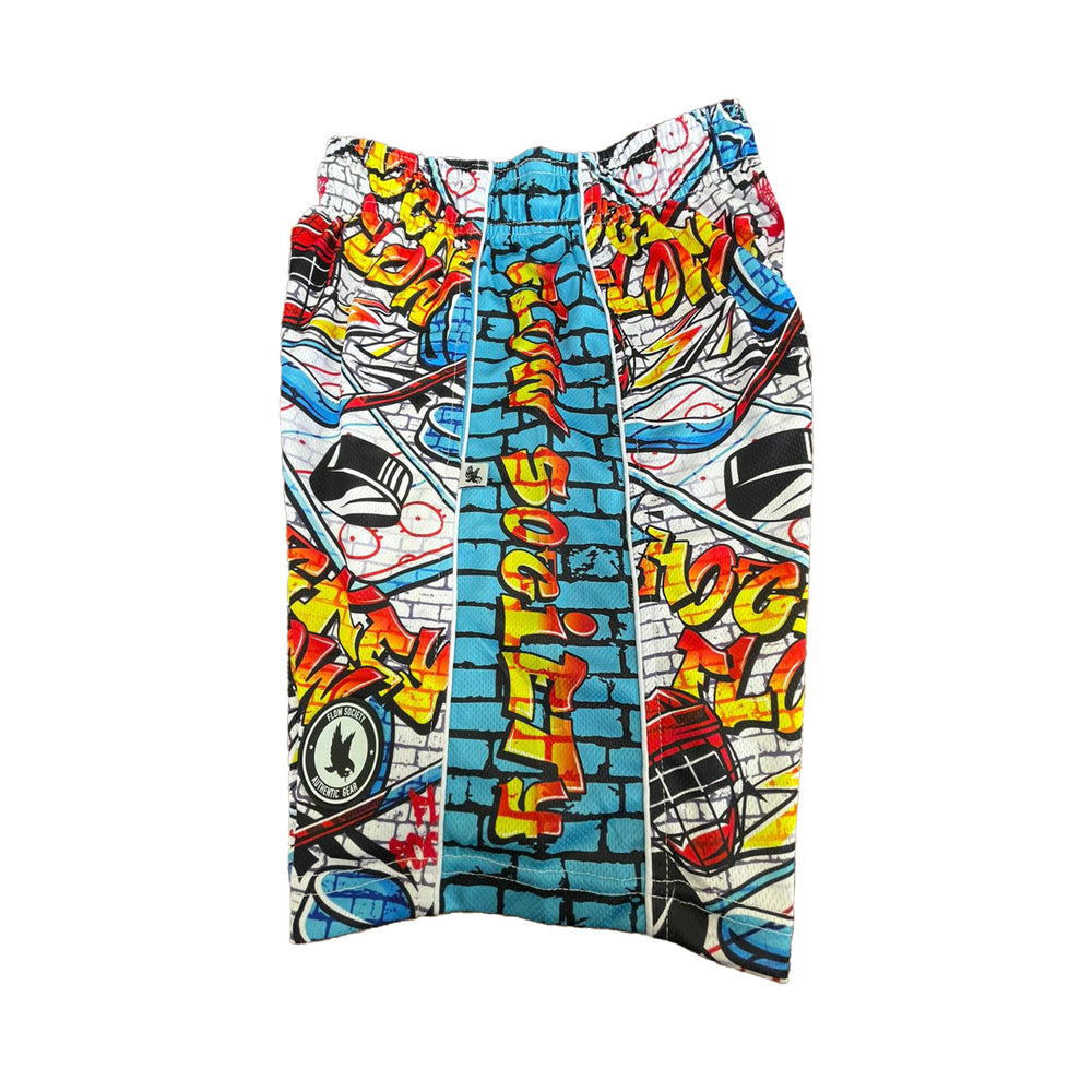 Boys Brick Graffiti Hockey Short