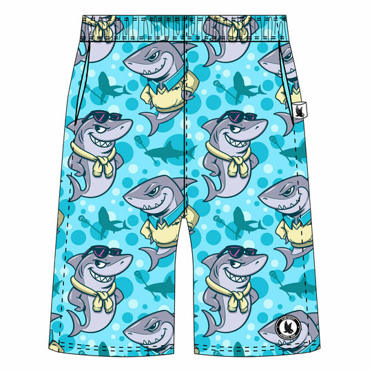 Mens Preppy Sharks Short