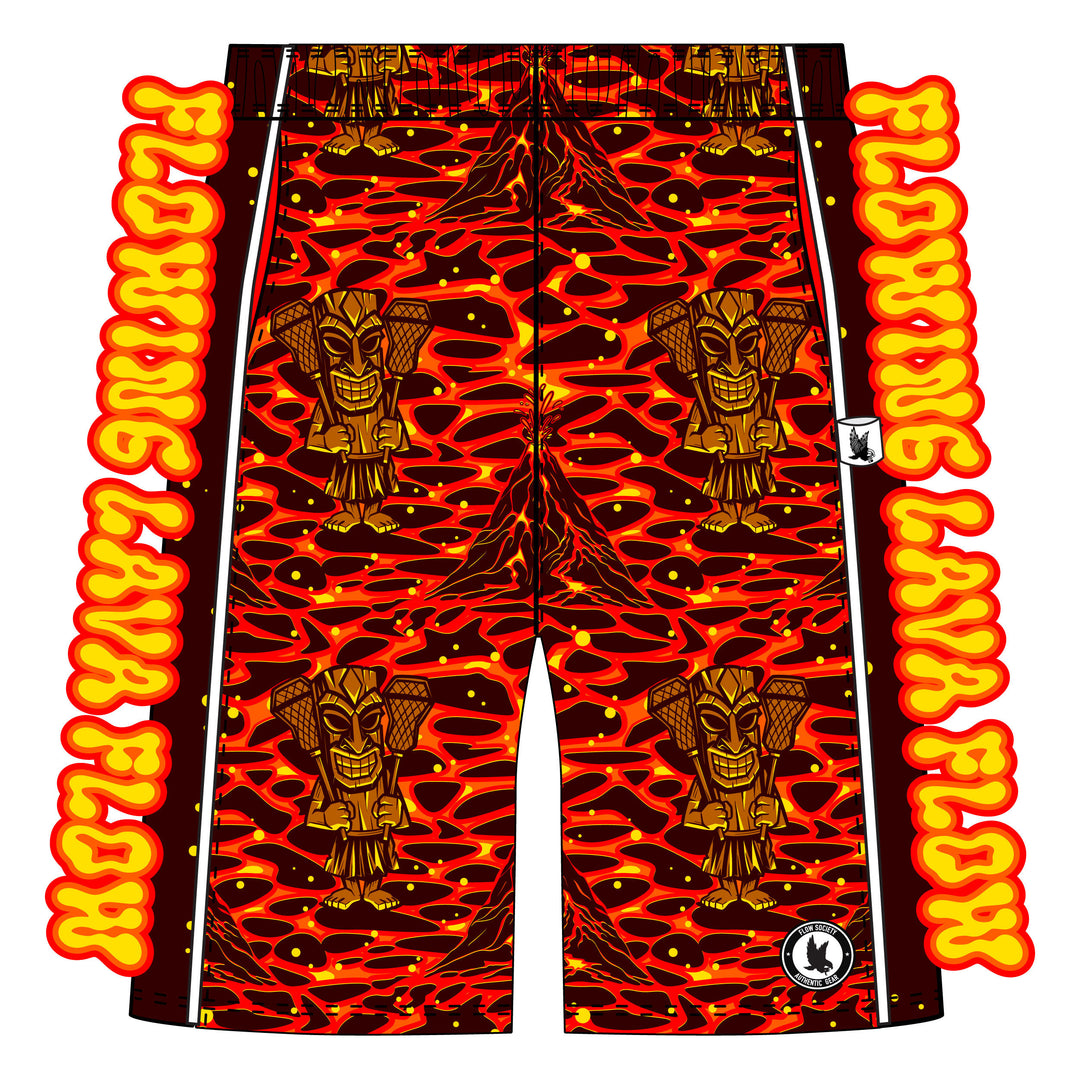 Mens Lava Volcano Lax Short