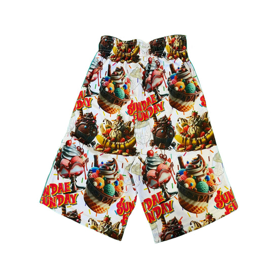 Mens Sundae Funday Ice Cream Short