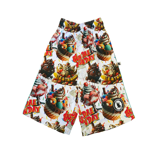 Mens Sundae Funday Ice Cream Short