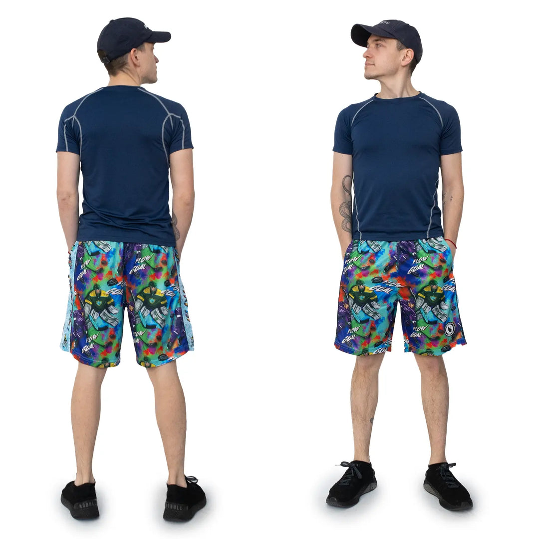 Boys Quit Chirpin Ice Hockey Short