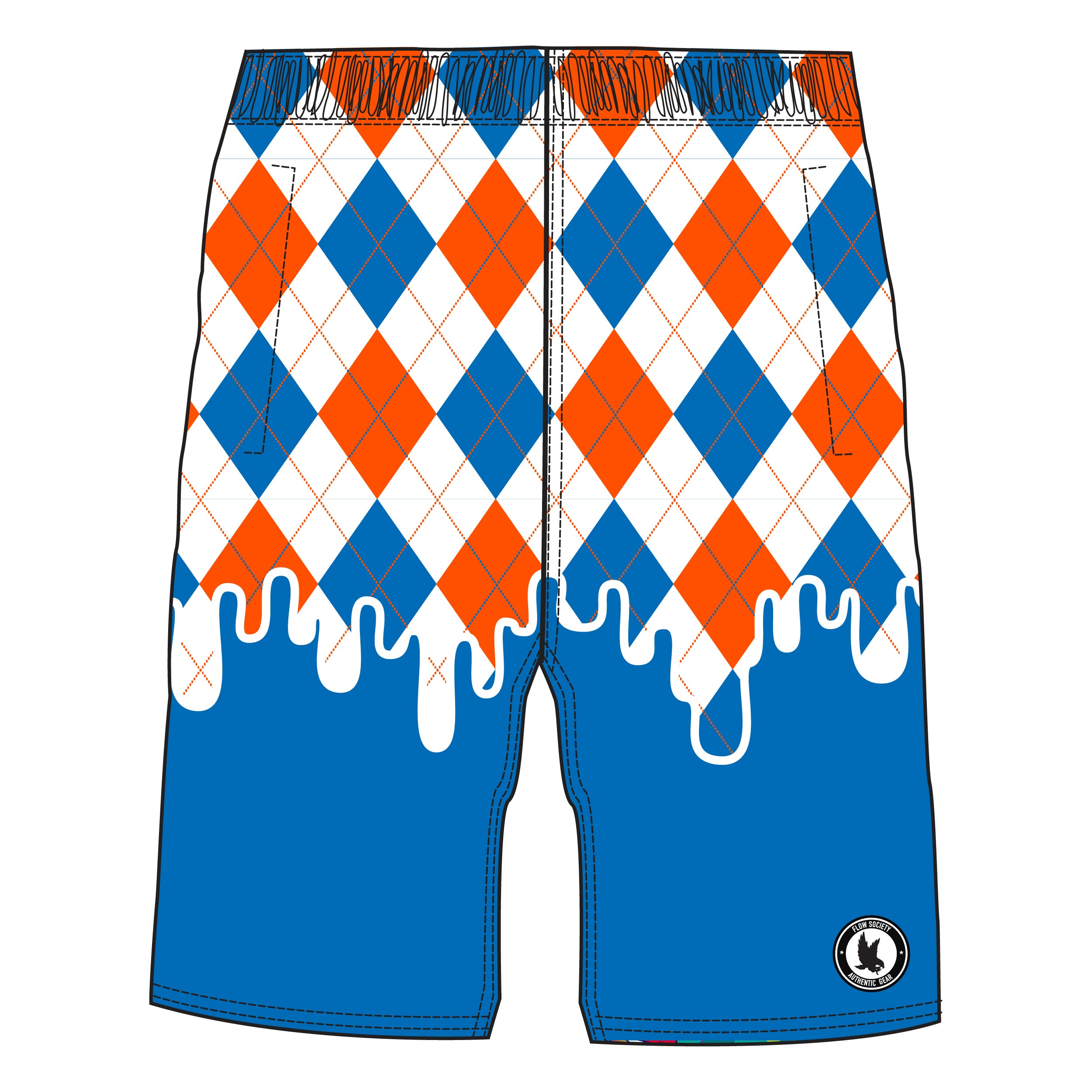 __YKF52612-F__MKF52612-F__NY_DRIP_ARGYLE_SHORT__BLU_ORG_-03