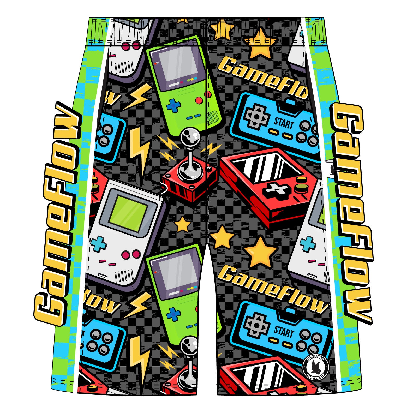 Mens New Gamer Flow Short