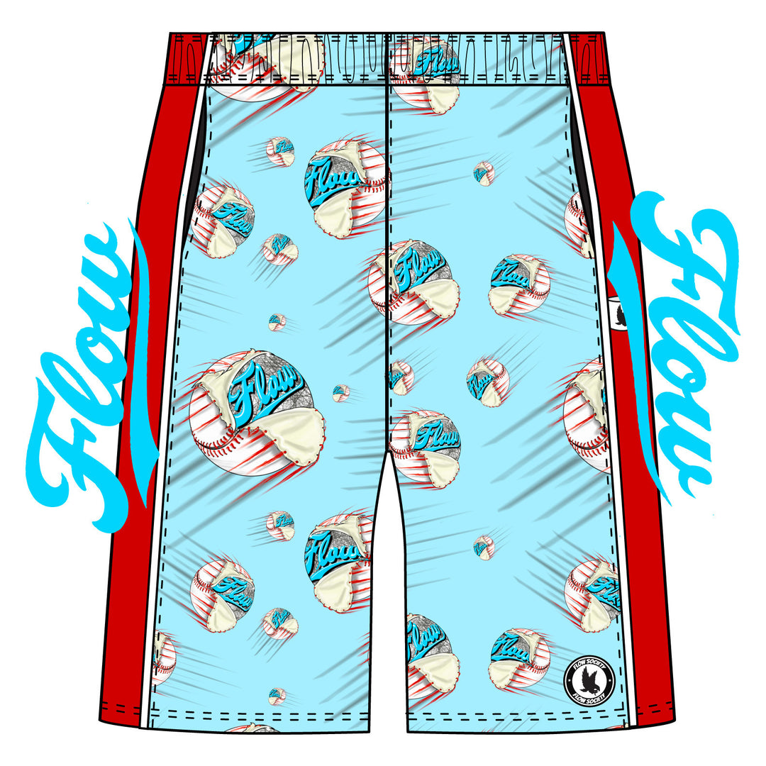 Mens Flow Baseball Short
