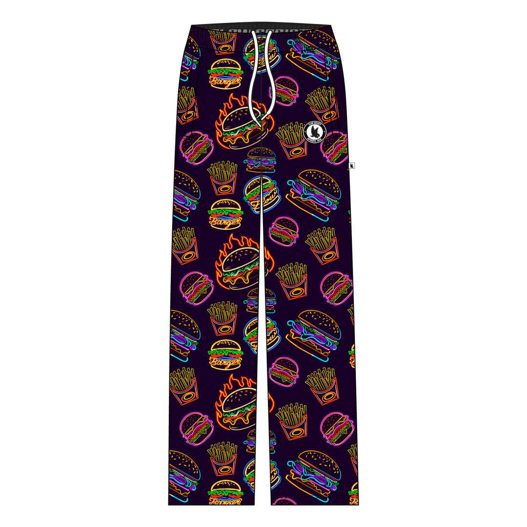 Youth & Adult Neon Fast Food Lounge Pant
