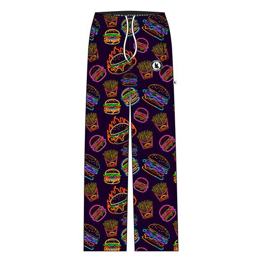 Youth & Adult Neon Fast Food Lounge Pant