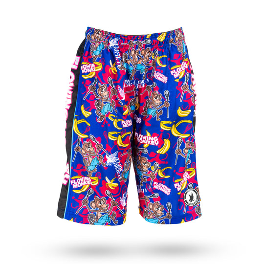 Mens Flowing Monkey Attack Shorts