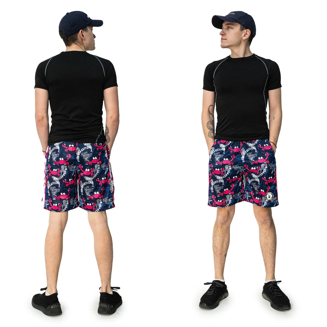 Mens Crabstick Attack Shorts