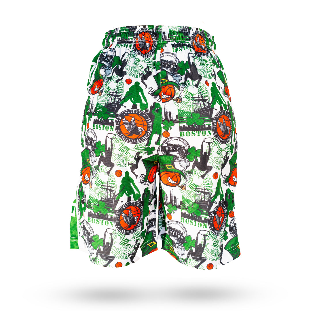 Boys Boston Basketball Short