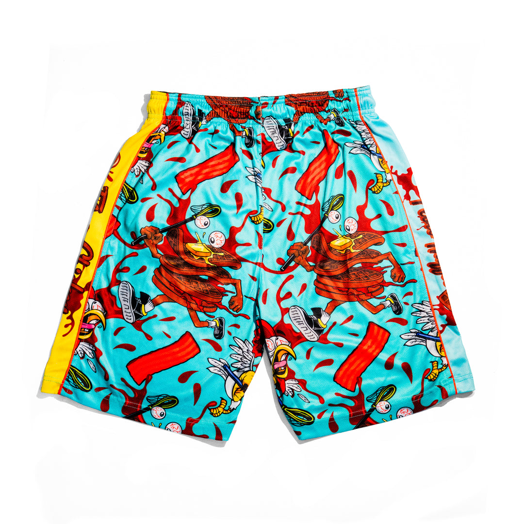 Boys Chicken & Waffles Attack Shorts