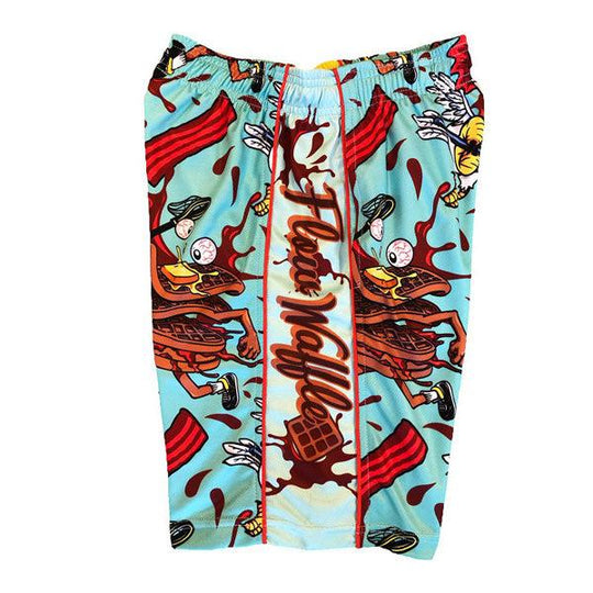 Boys Chicken & Waffles Attack Shorts